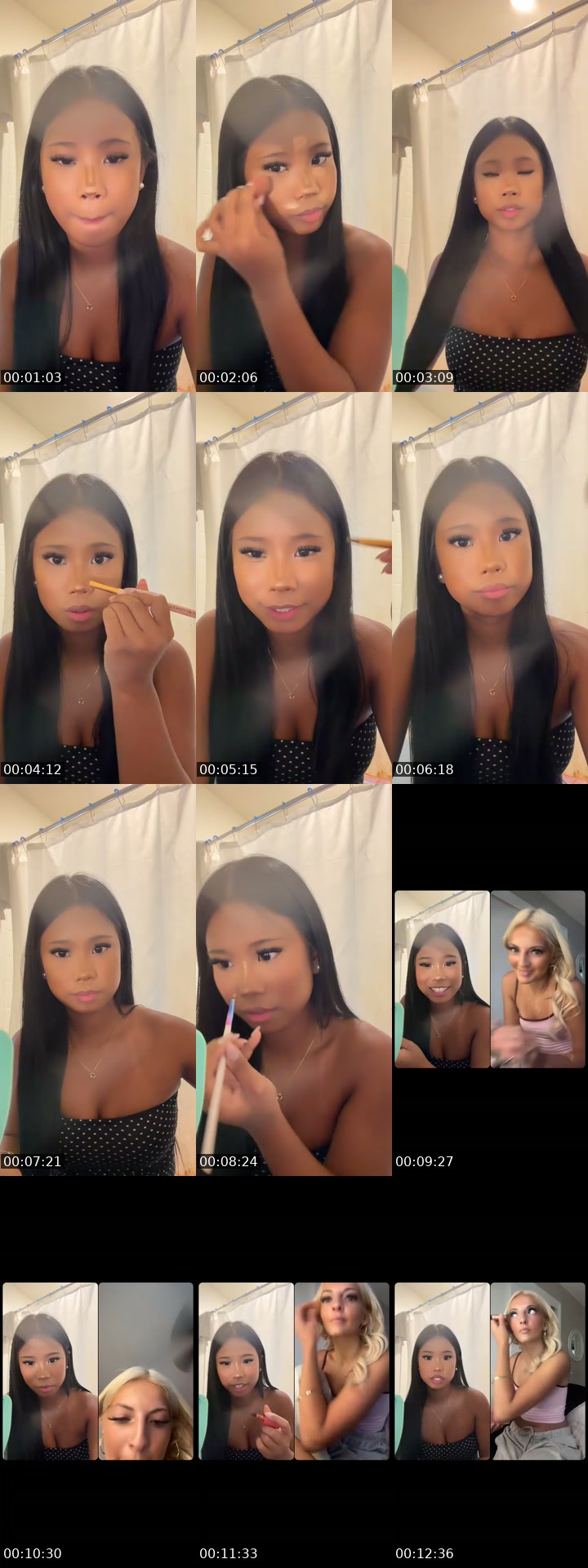 TikTok live: grwm! by @1uvdoris