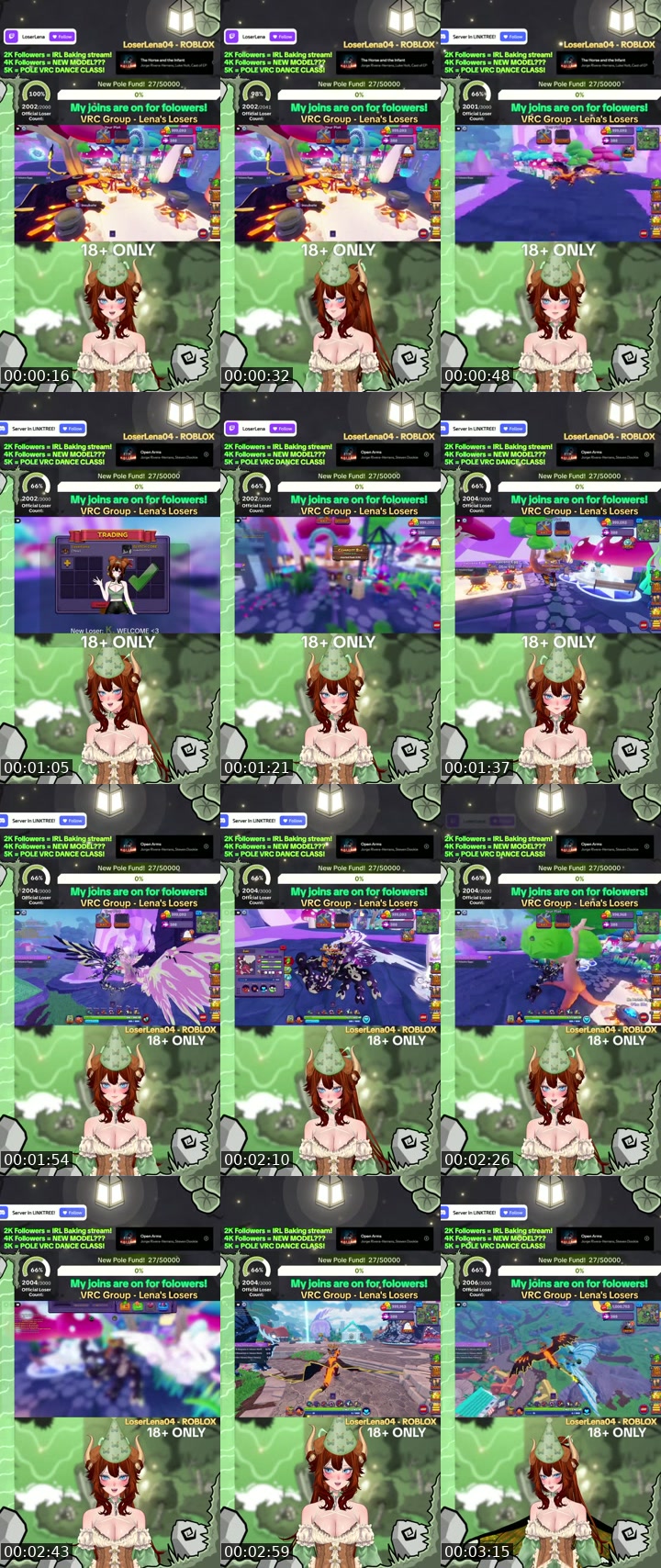 @loser.lena TikTok live from 2026-07-14