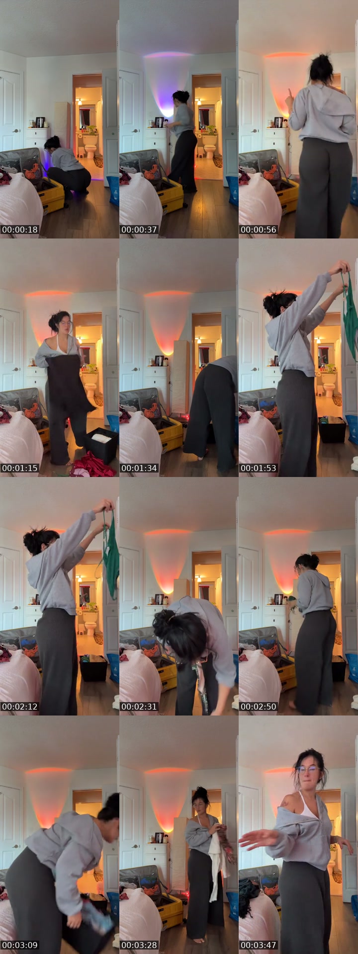 TikTok live: Pack with me 💛 by @kiwibee01