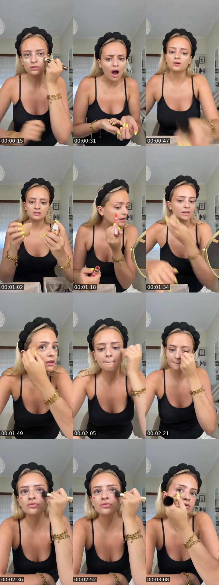 TikTok live: maquilhar me 🐬🍋‍🟩 by @carolinacallapez