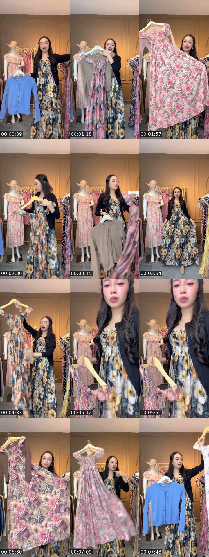 TikTok live: Marion long dress by @sirrin_girls