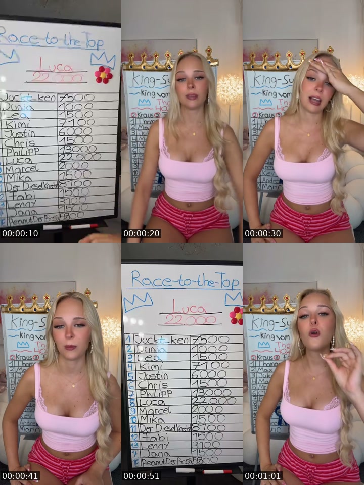 @lucia.oceanne TikTok live from 2026-07-14