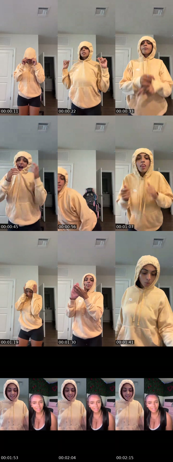 TikTok live: WE BACKK BABY by @xlusiveliyah