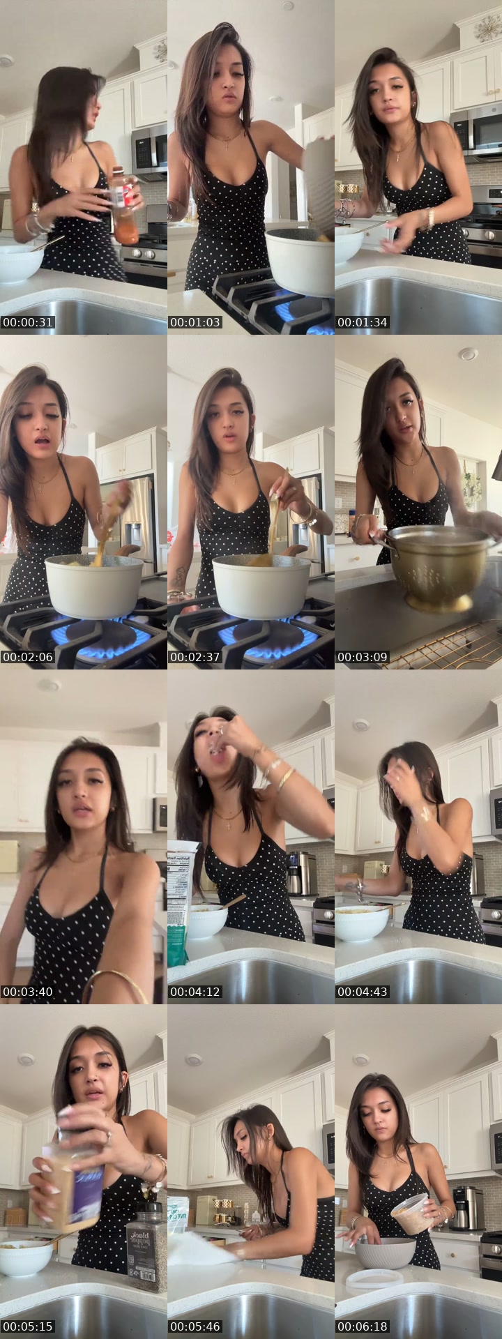 TikTok live: cooking by @baabytrinity