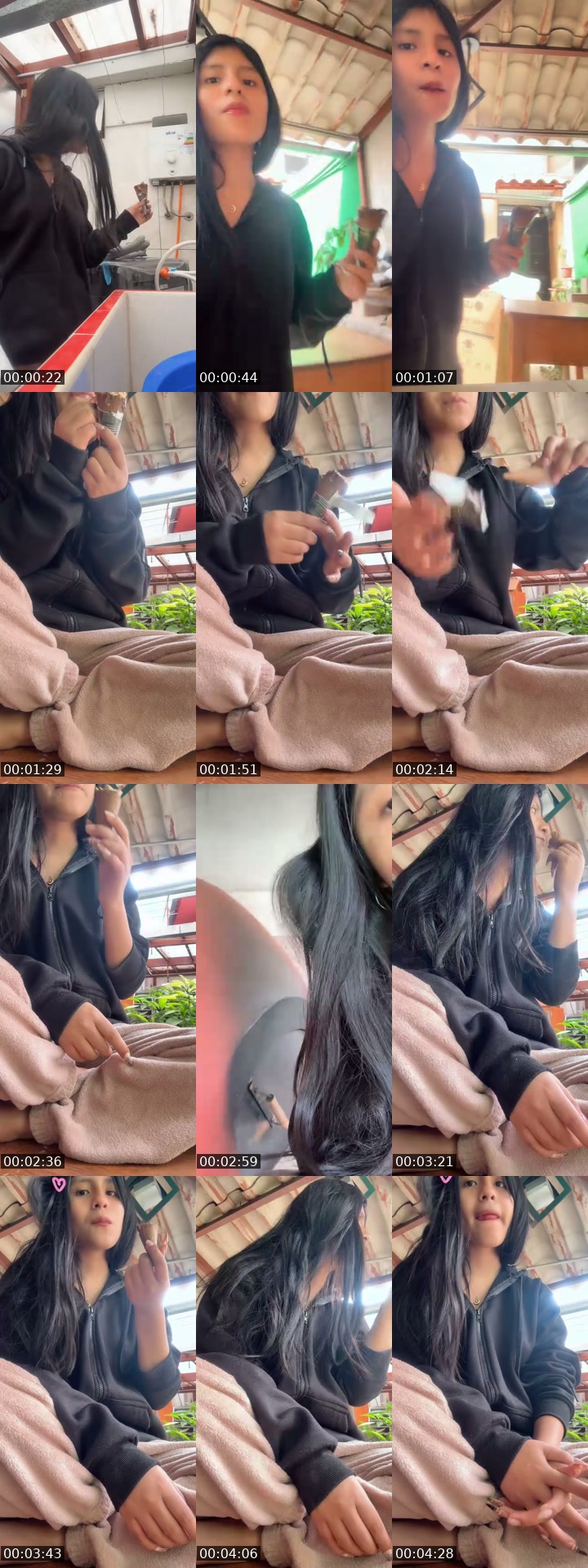 TikTok live: Asmr by @milencazerafina