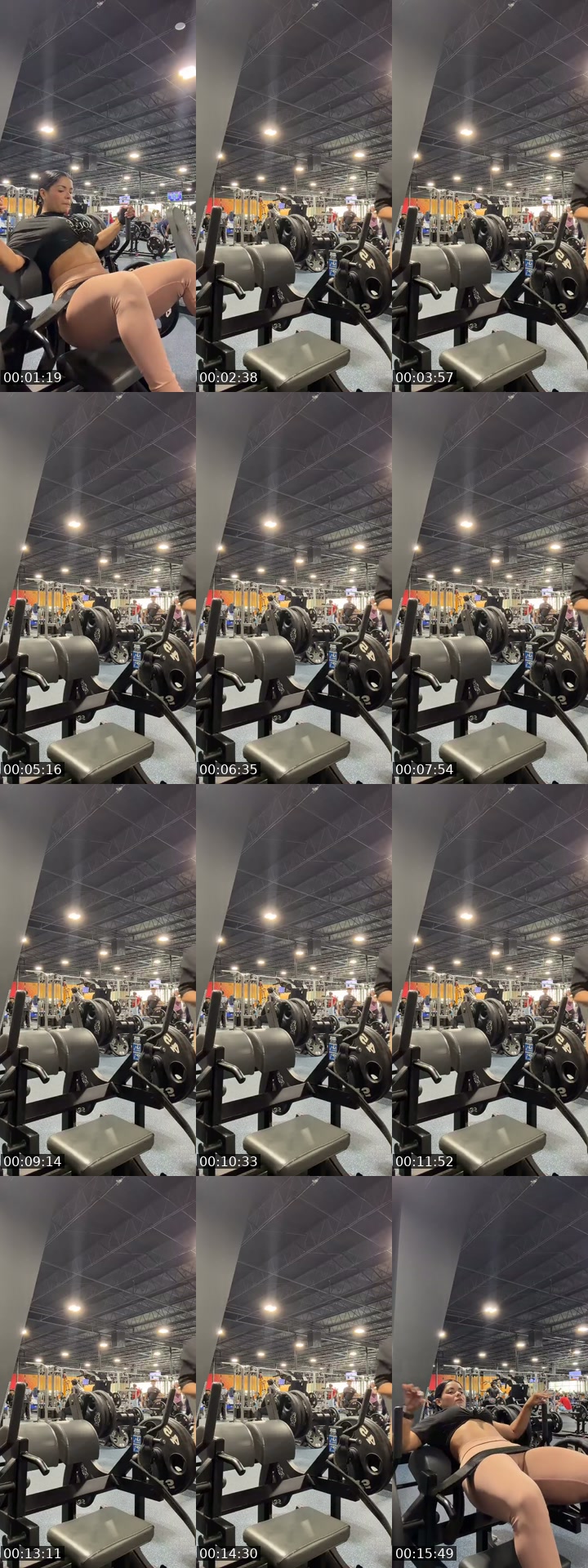 TikTok live: Gym 🍑 by @yolimarlf