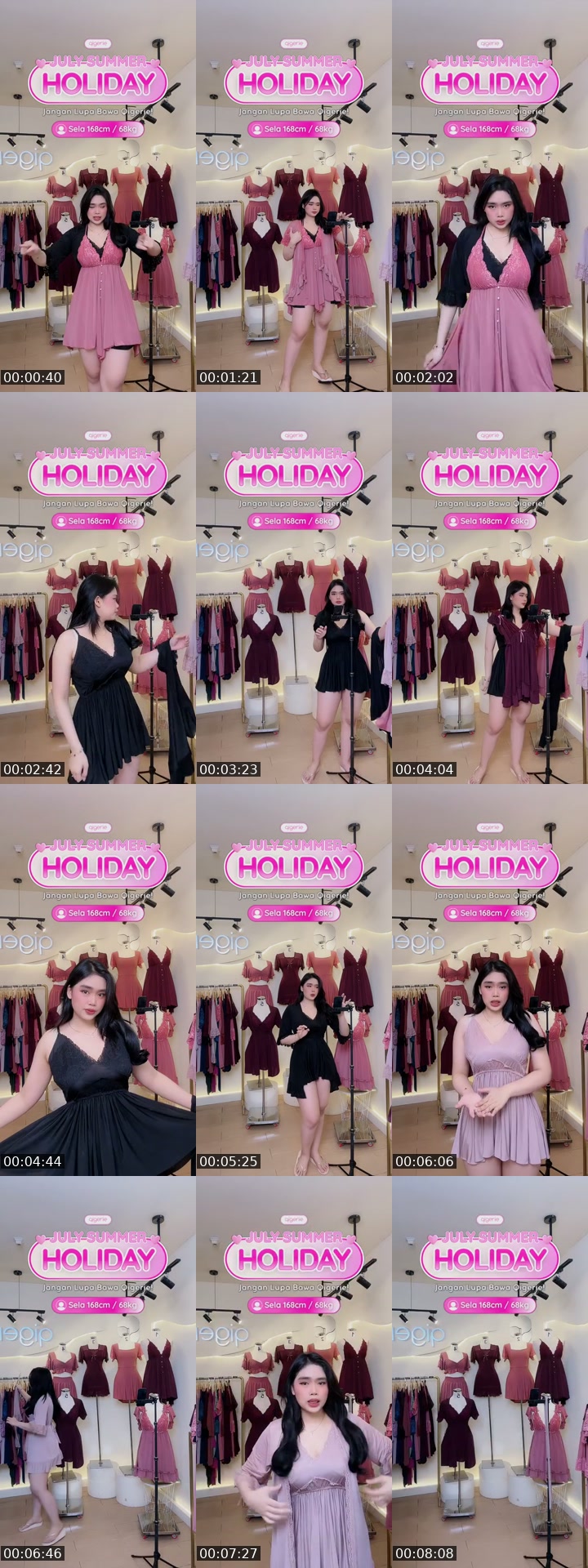 TikTok live: ‼️SLEEPWEAR HARGA AMBYAR‼️ by @qigerie