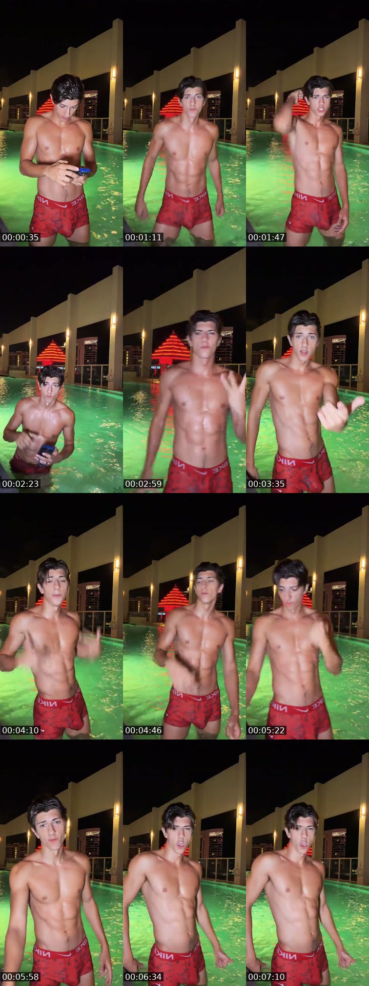 TikTok live: 🚨POOL PARTY by @carterjacksin