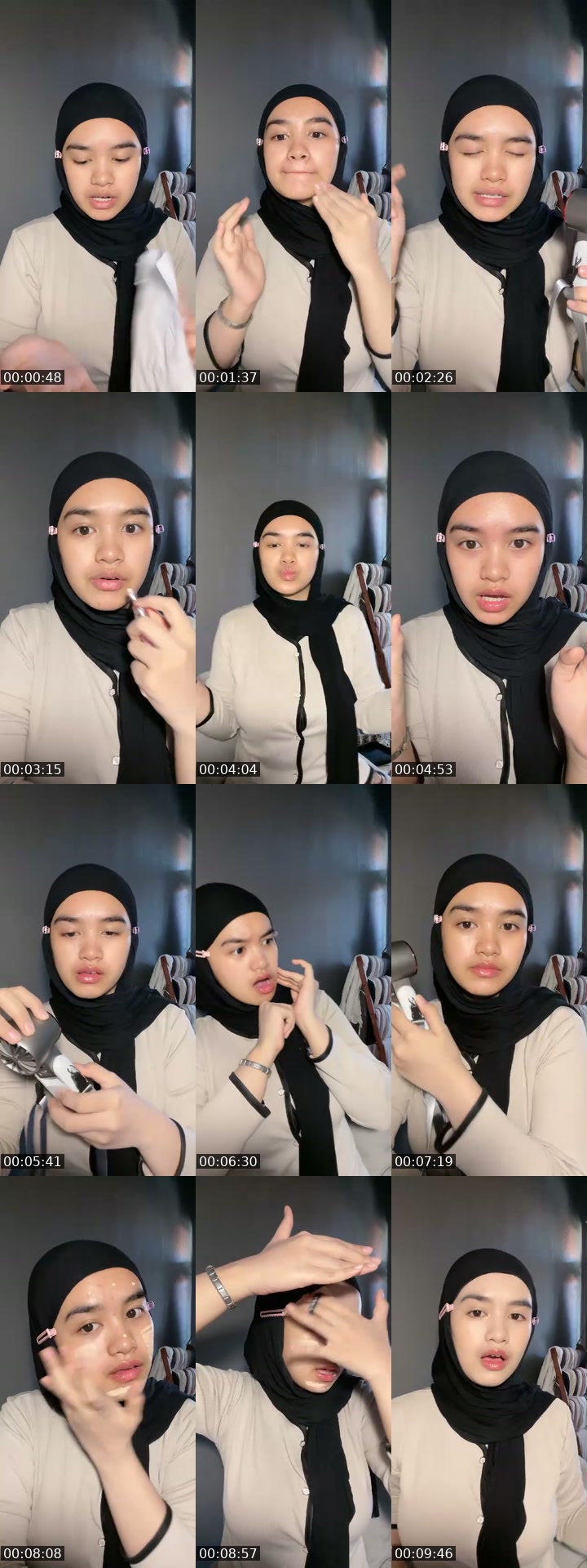 TikTok live: Grwm by @rn_grn