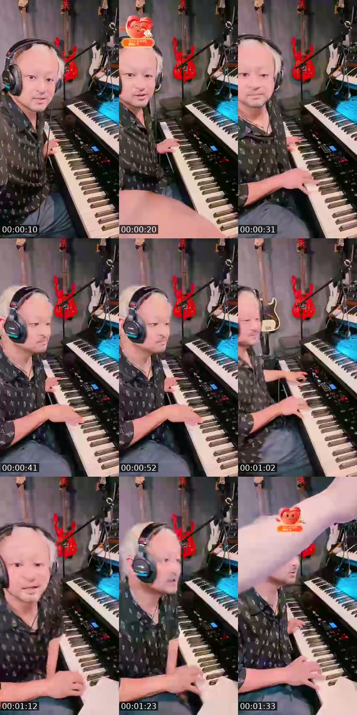 TikTok live: お知らせとピアノ🎹 by @pj_hayato