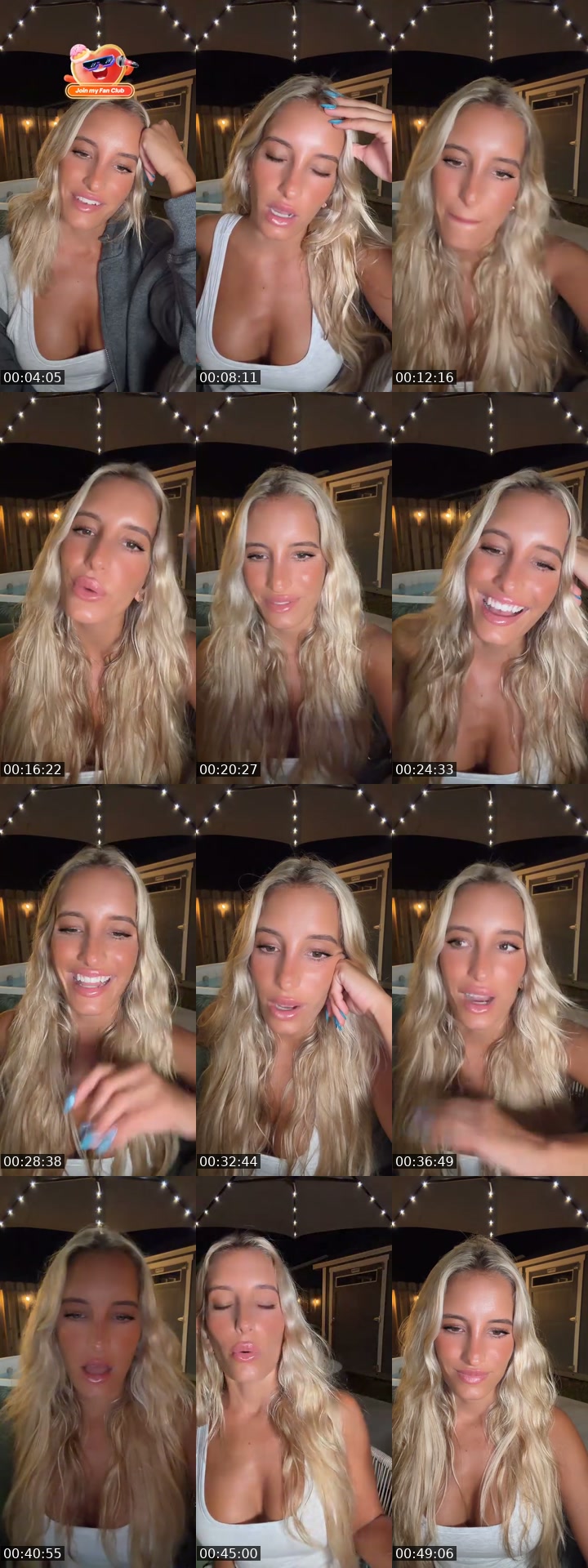 TikTok live: Hannah 🍌’s live - chill w/ me by @hannahkotickk