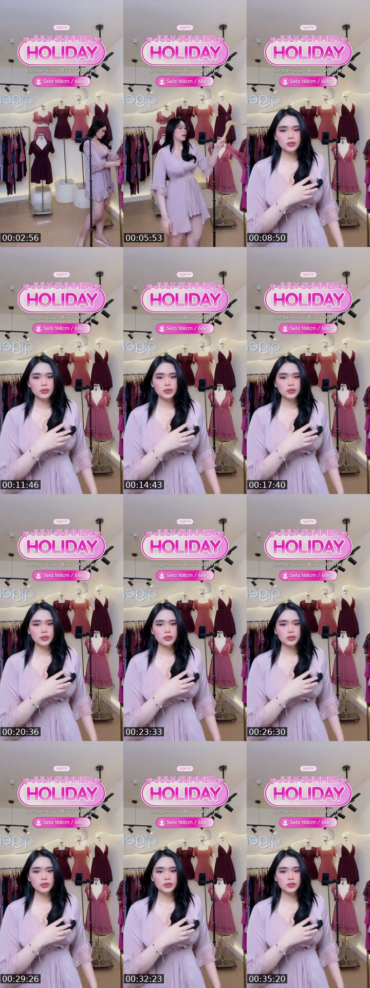 TikTok live: ‼️SLEEPWEAR HARGA AMBYAR‼️ by @qigerie