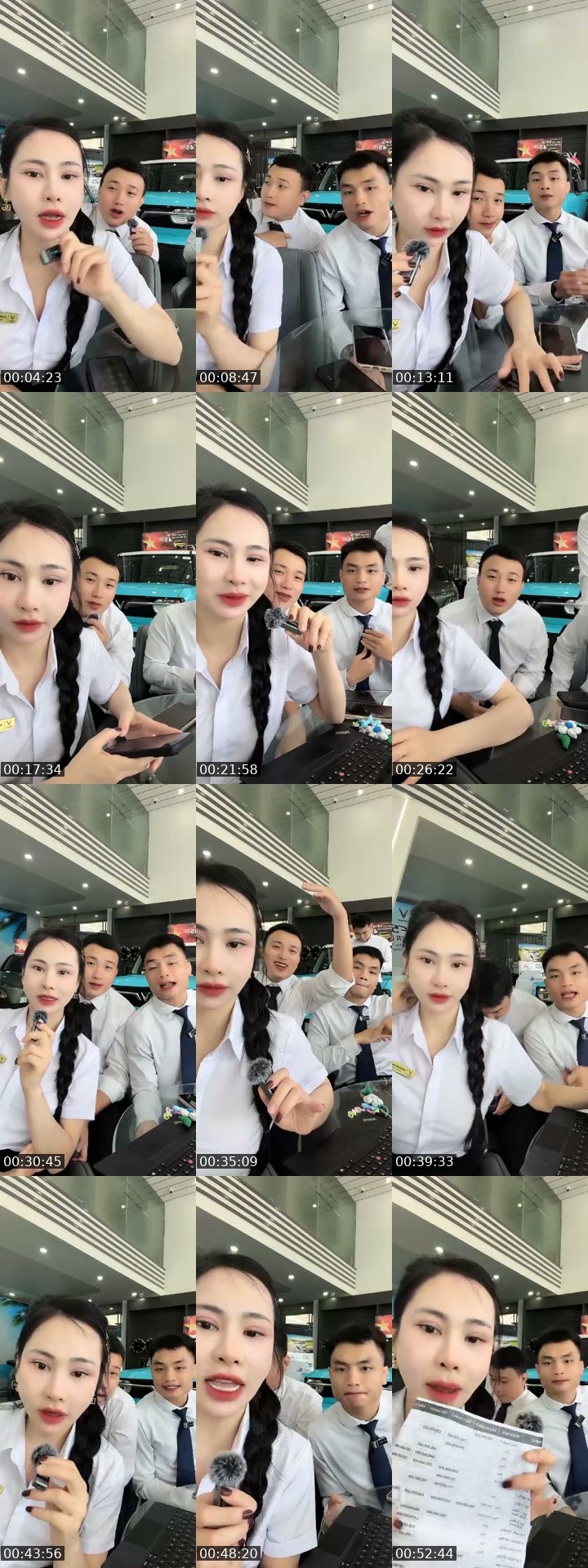 TikTok live: Phiên live tặng quà + lăn bánh by @baotramvinfast