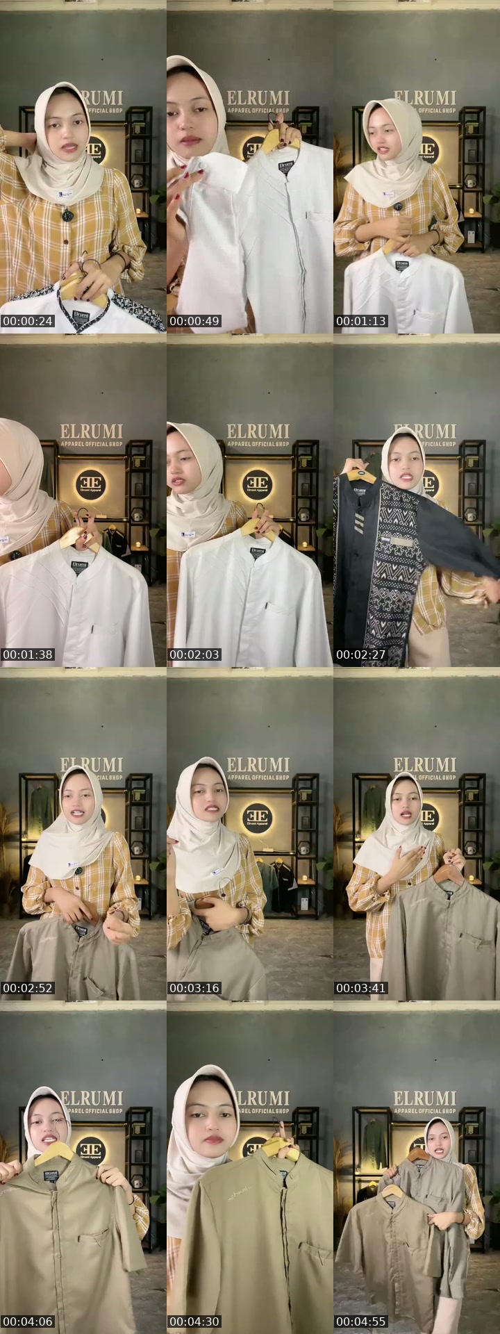 TikTok live: Promo baju koko pria by @elrumi_apparel_official
