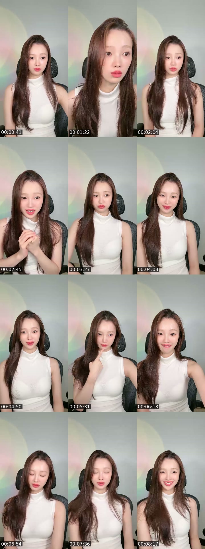 TikTok live: 눈썹 날라갓어.. 패널티아님 by @kanghaerim_