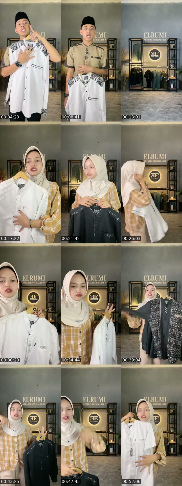 TikTok live: Promo baju koko pria by @elrumi_apparel_official