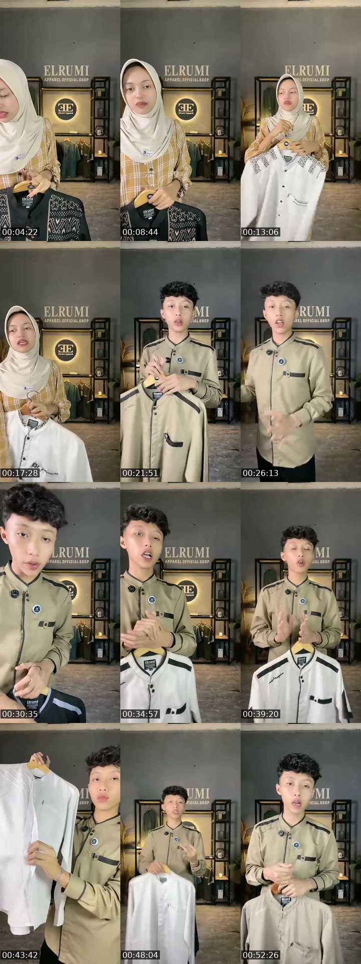 TikTok live: Promo baju koko pria by @elrumi_apparel_official