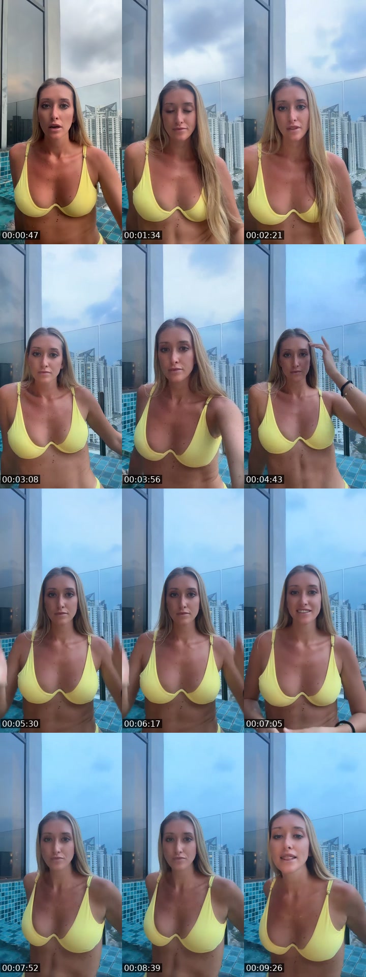 TikTok live: In piscina a Kuala Lumpur by @ladymarloow