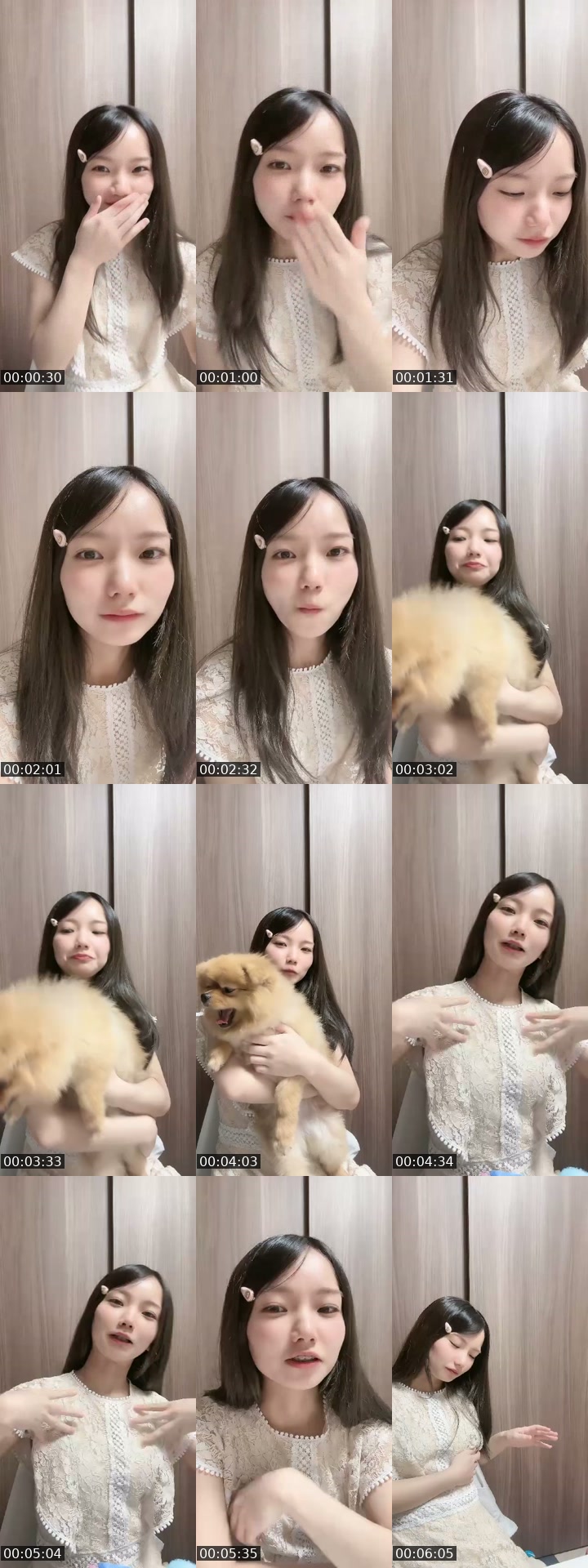TikTok live: わんわん！ by @omochi00mochimochi