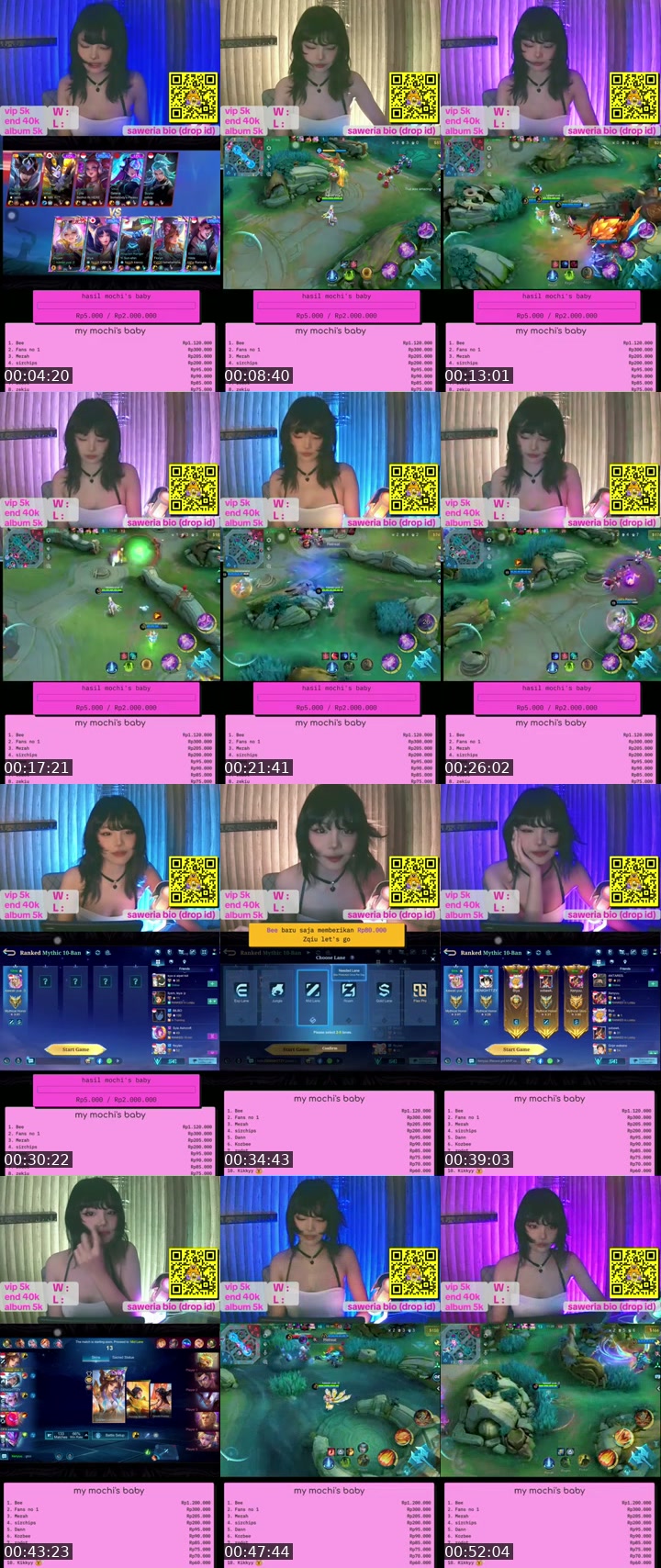 TikTok live: accompany me? :3 by @hammochii