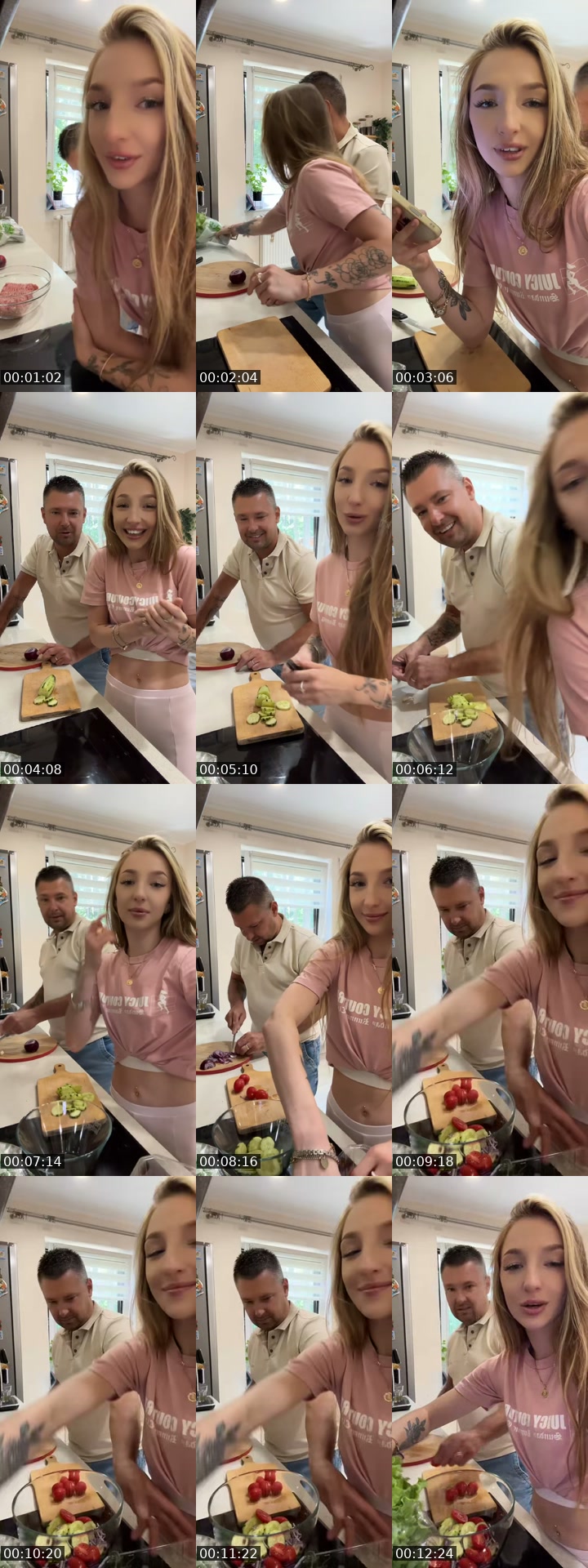 TikTok live: obiadek z tatą 🥰🌶️ TEAM CIULE by @zuzkqpl