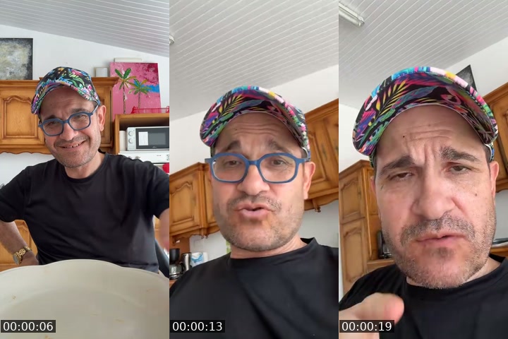 TikTok live: p’ti dej (par sa taille) 🥰 by @fredericbourdin