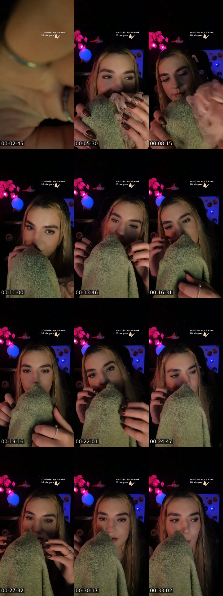 TikTok live: ASMR PARA TI by @alegasmr