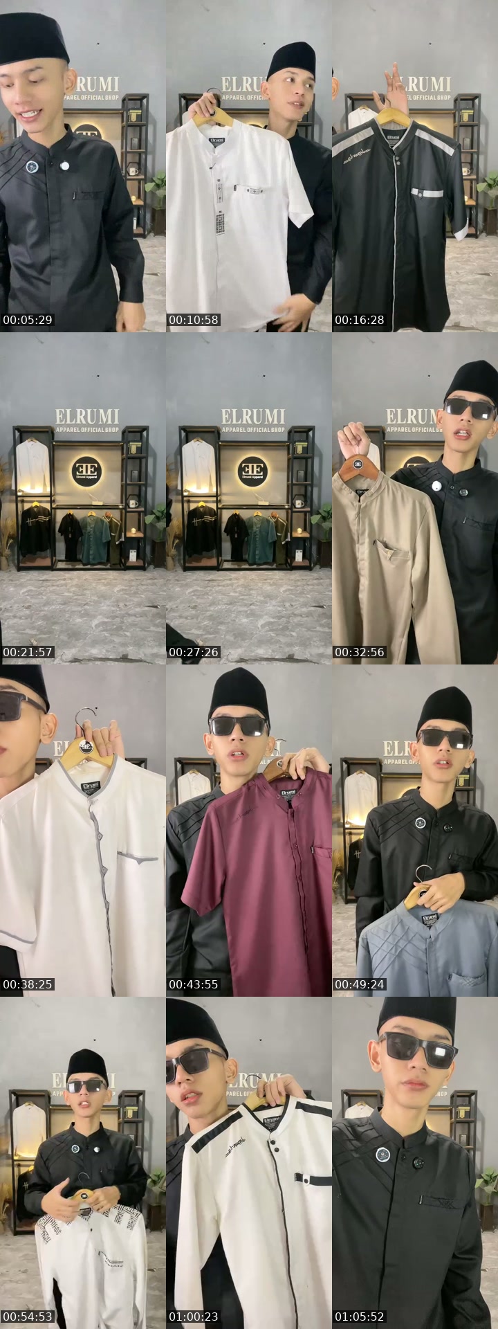 TikTok live: Promo baju koko pria by @elrumi_apparel_official