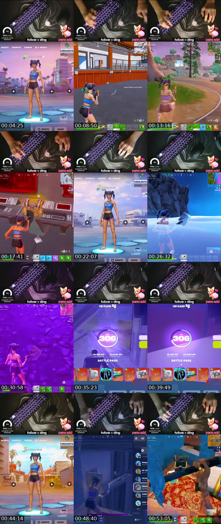 TikTok live: grinding by @blosyistuff