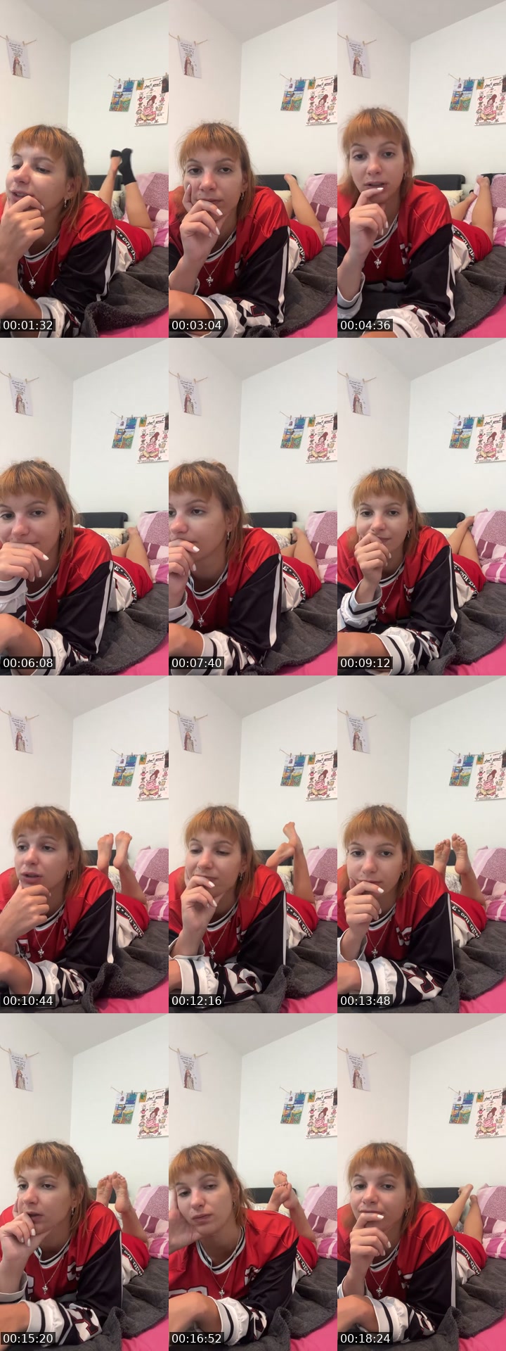 TikTok live: feet by @lin14411