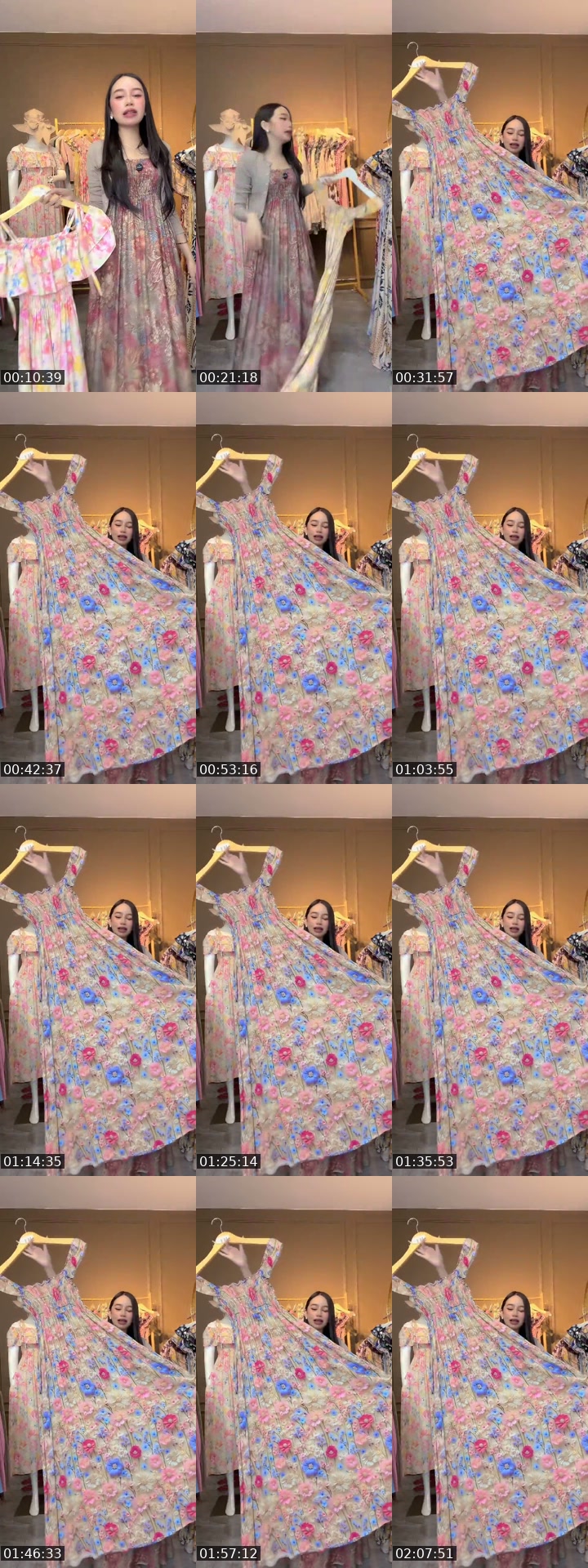 TikTok live: Marion long dress by @sirrin_girls