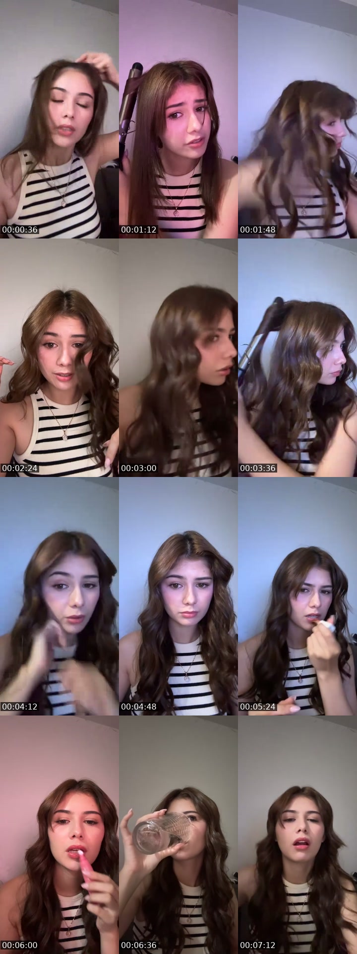 United States TikTok live: Curl my hair w meeee by @euanne.prglo