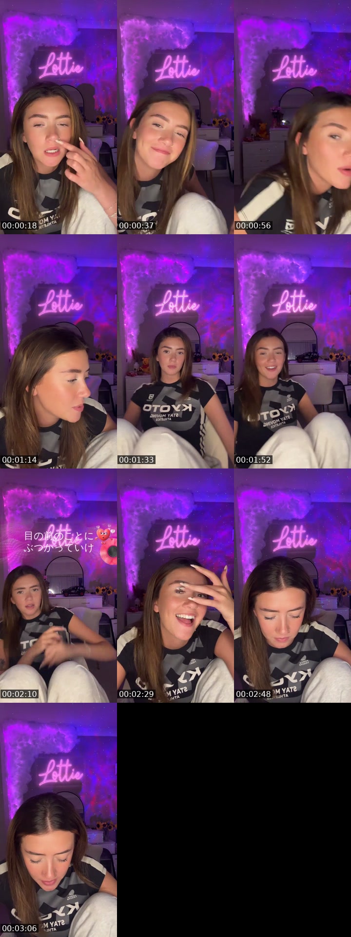 TikTok live: Hey bubs by @lottiebolam_