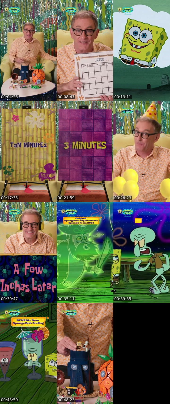 United States TikTok live: SpongeBob Day by @spongebob