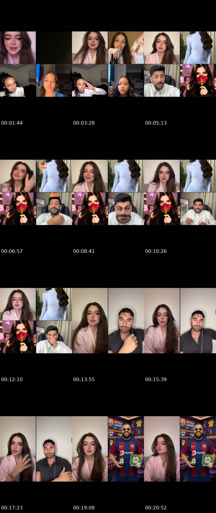 TikTok live: منورين by @fcccc21