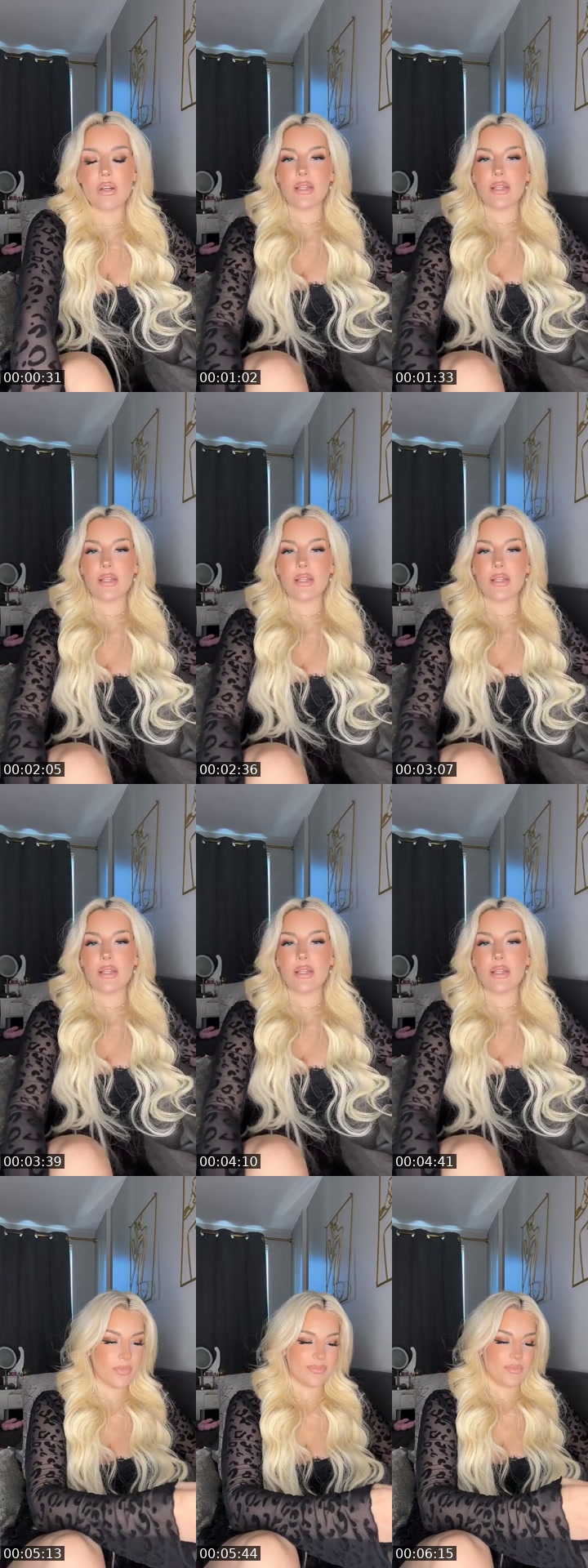 TikTok live: Black Widow, may bite. by @tinglebellsasmr