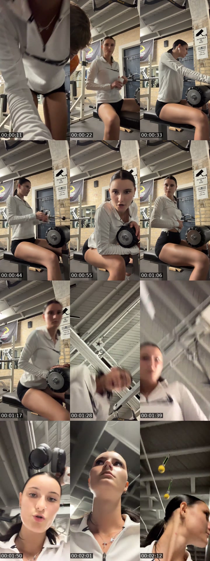 TikTok live: arm day😝 by @mainly.vanessa