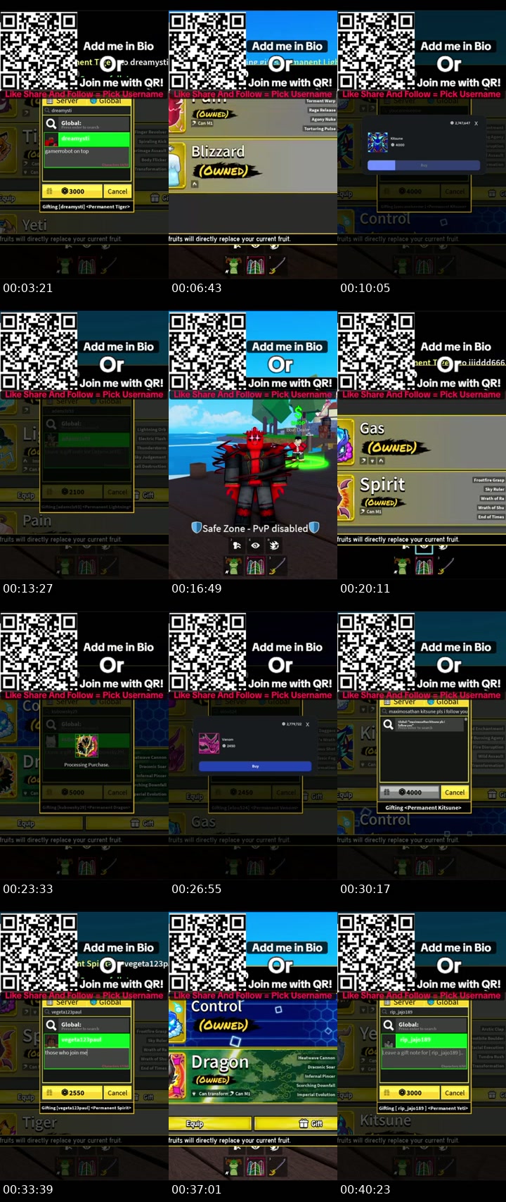 TikTok live: Blox Fruit LIVE! by @gamer_bot04