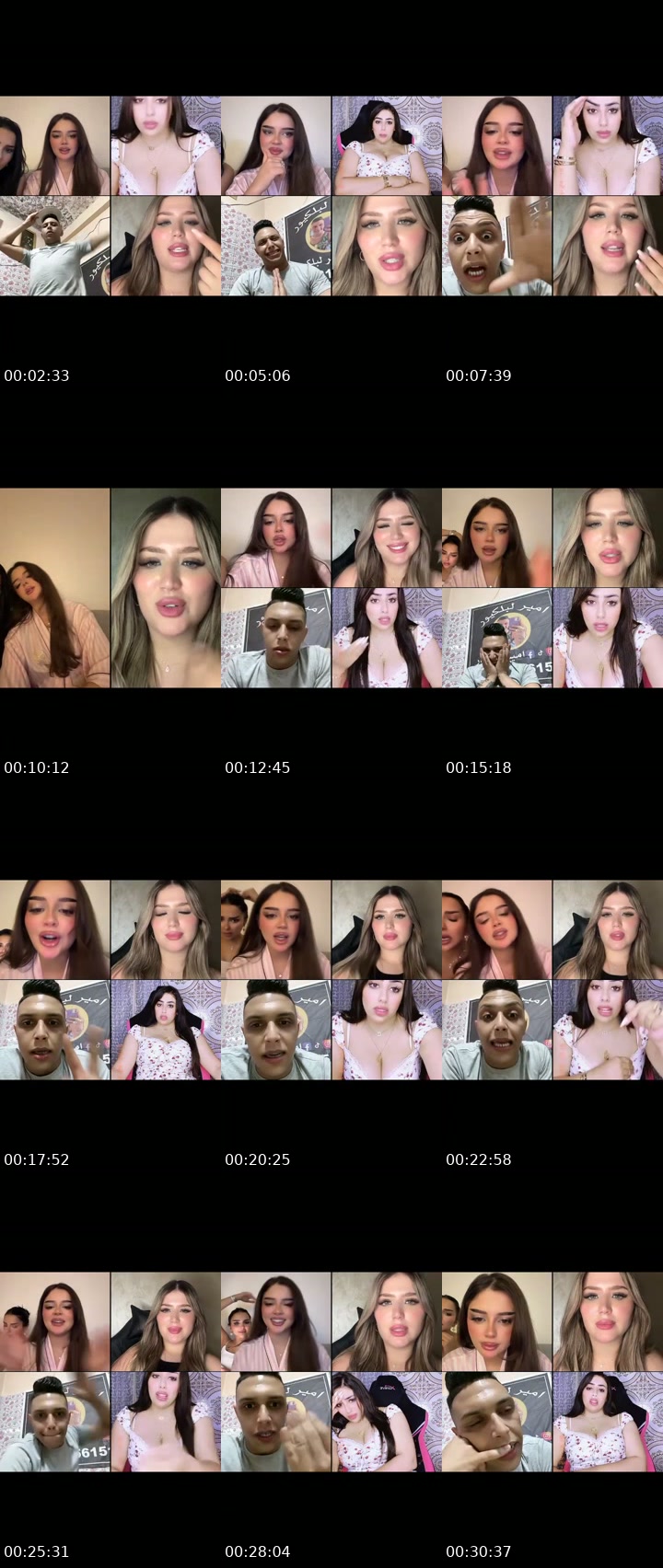 TikTok live: منورين by @fcccc21