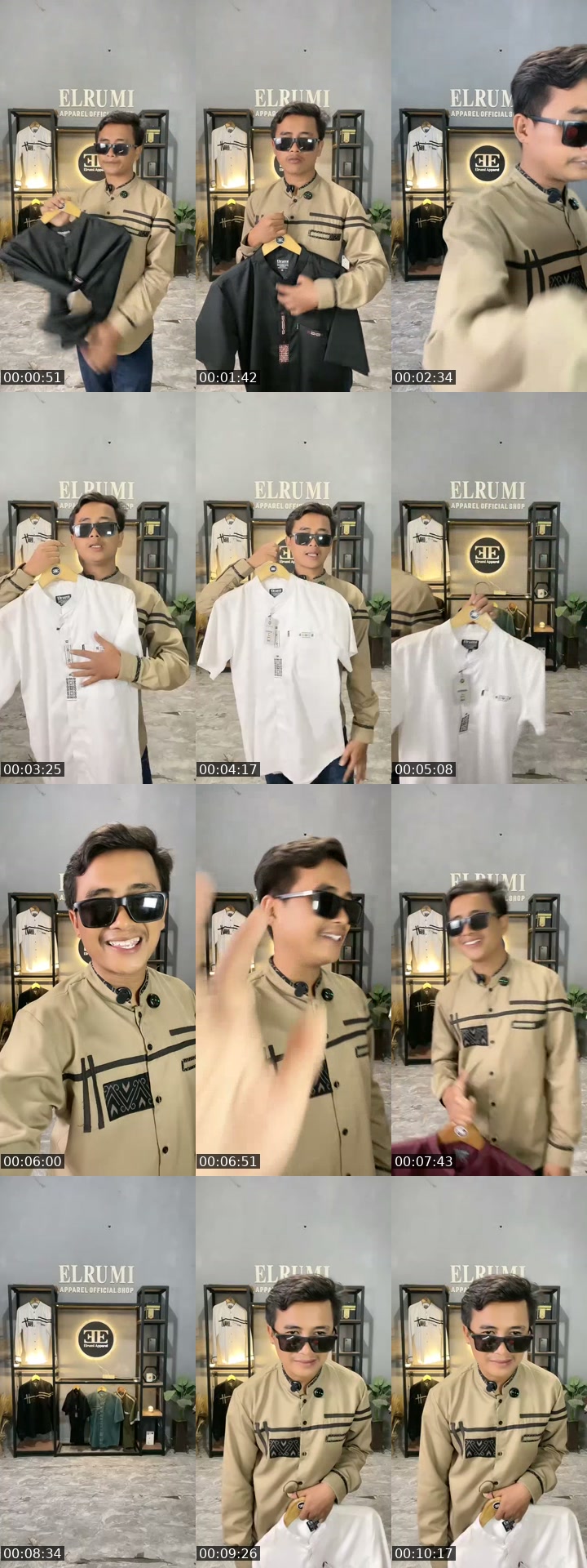 TikTok live: Promo baju koko pria by @elrumi_apparel_official