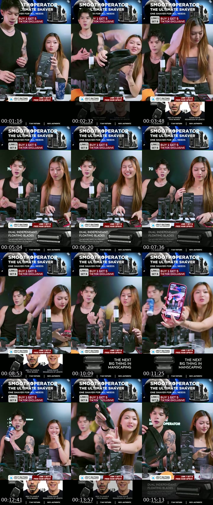 TikTok live: BEST MENS WOMEN SHAVER by @sgpomadesofficial