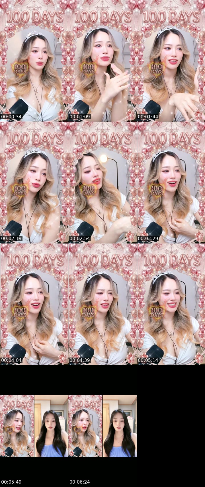 TikTok live: 100 DAYS by @ashyenglish