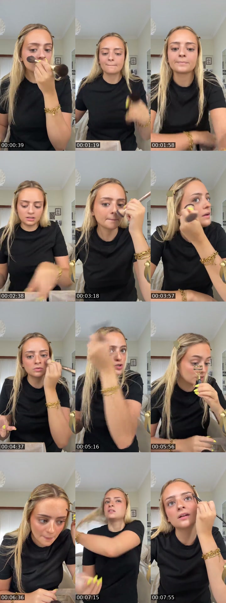 TikTok live: maquilhar me 🐬🍋‍🟩 by @carolinacallapez