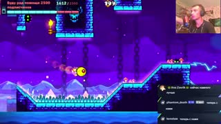 TikTok live: Geometry dash by @alex262alex