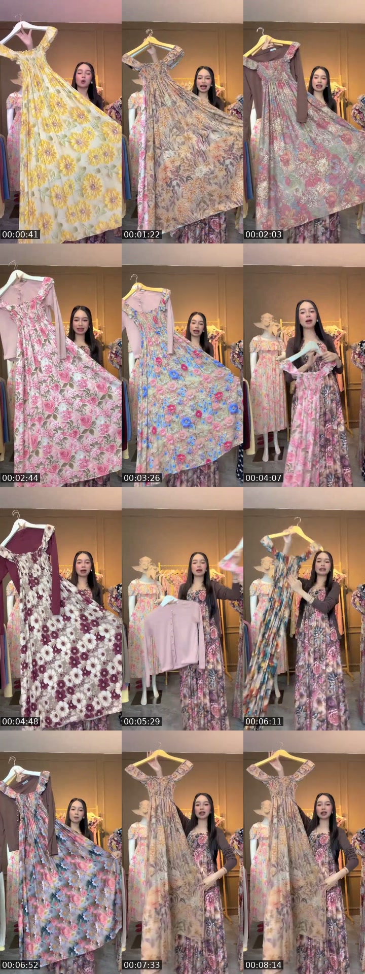 TikTok live: Marion long dress by @sirrin_girls