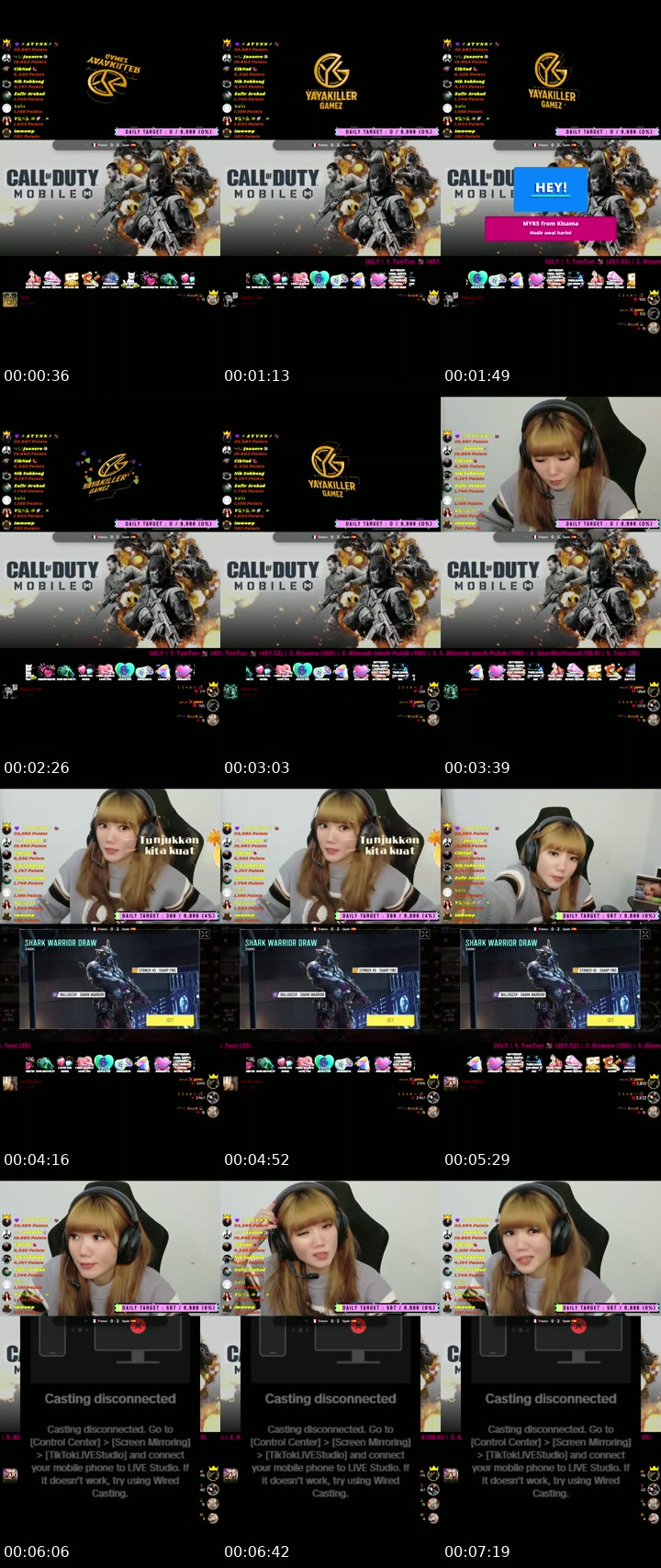 TikTok live: KEEP STRONG!DONT GIVE UP! #codm by @yayakiller_gamez