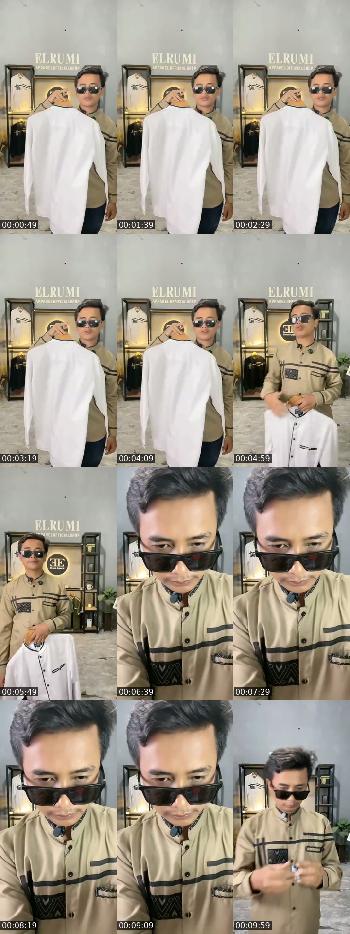 TikTok live: Promo baju koko pria by @elrumi_apparel_official