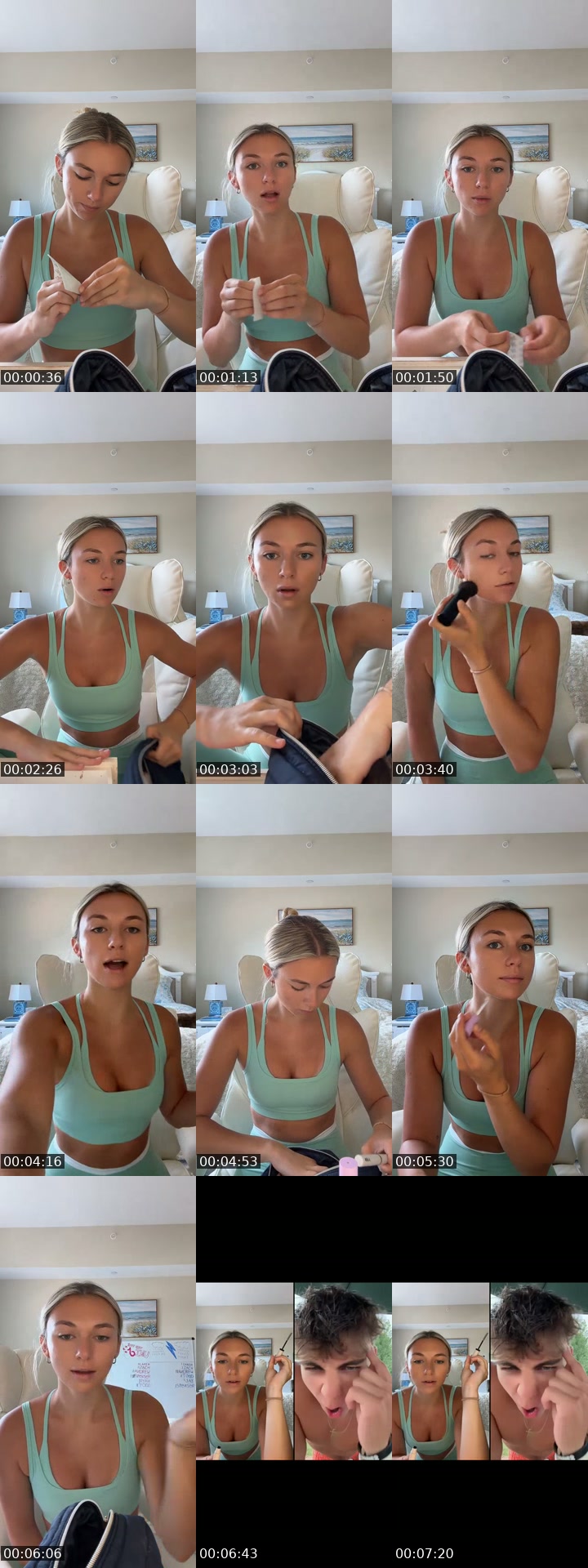 TikTok live: GRWM by @_taylornm