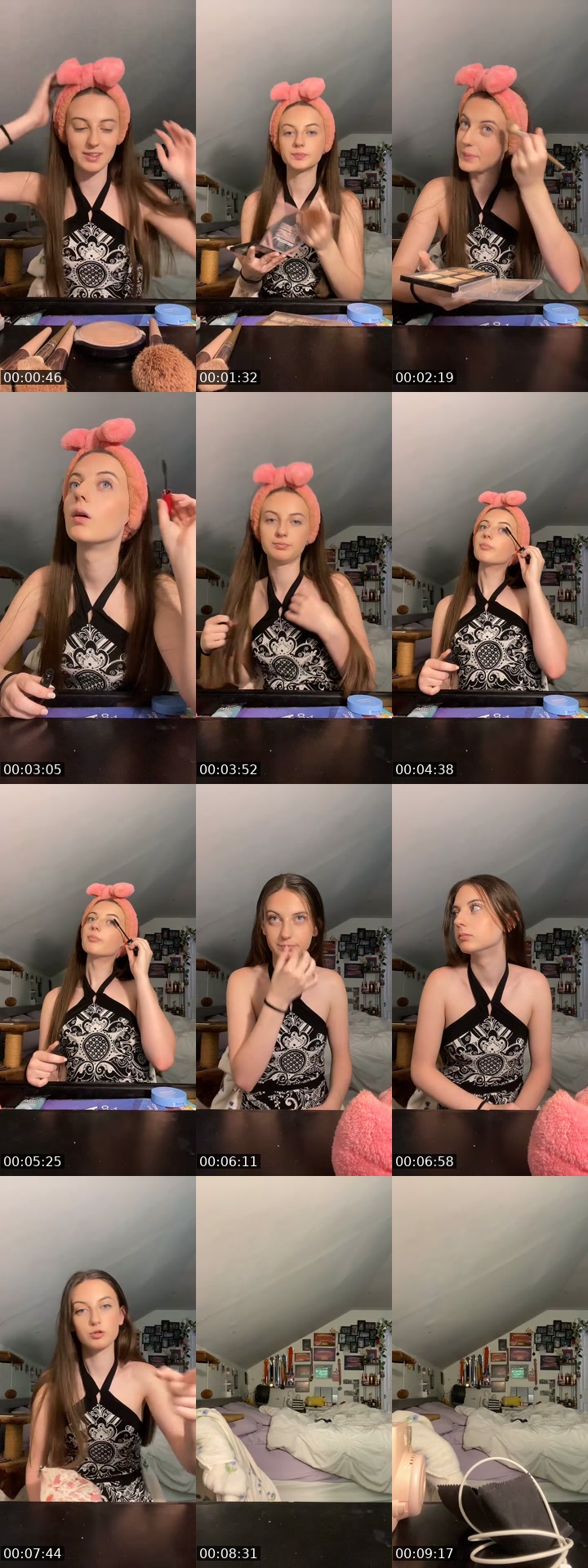 TikTok live: GRWM🤍 by @elenahp