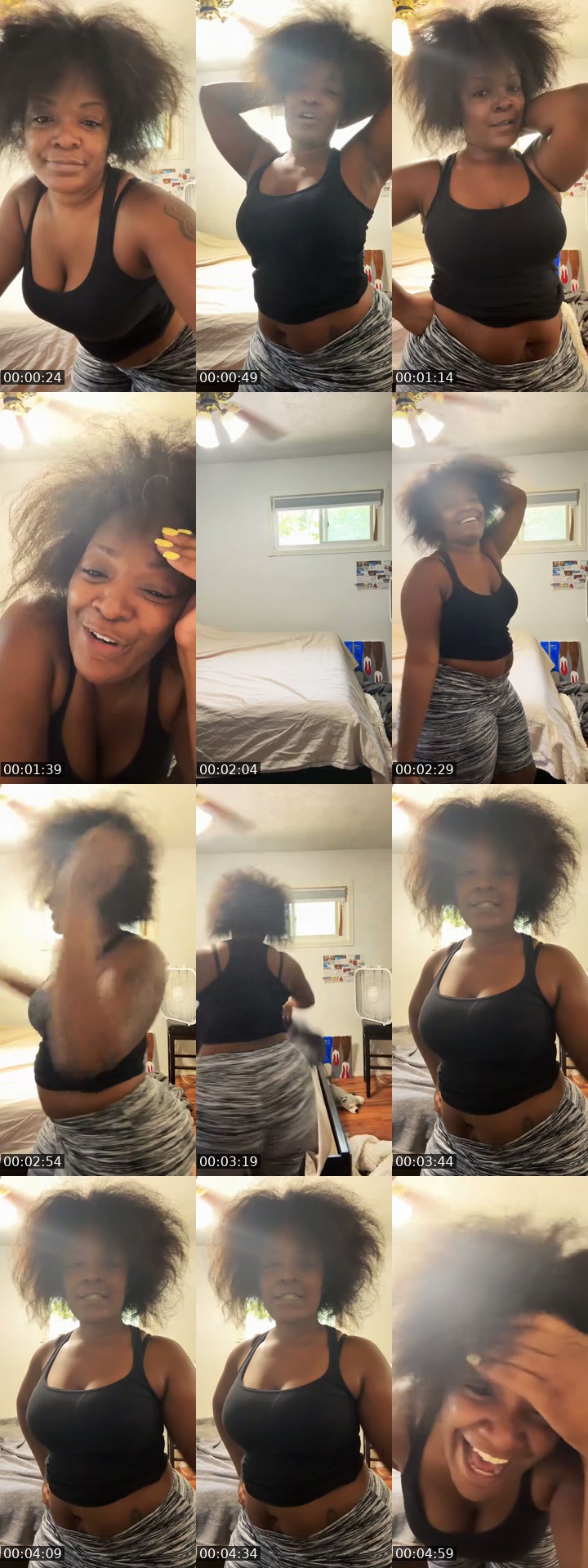 TikTok live: Happy humpday  💃🏾☀️🖤 by @geeshreesh